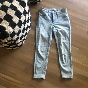 Madewell Mid-Rise 9” Skinny Crop Jeans 26